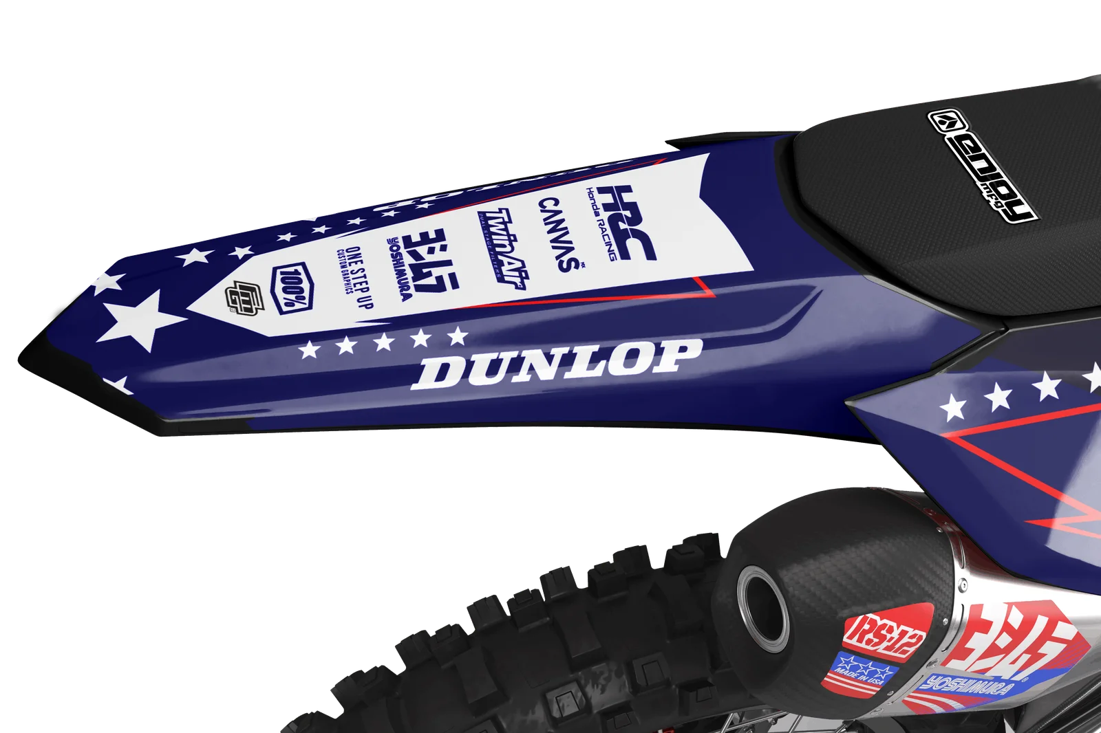 Honda USA Flag Graphics Kit