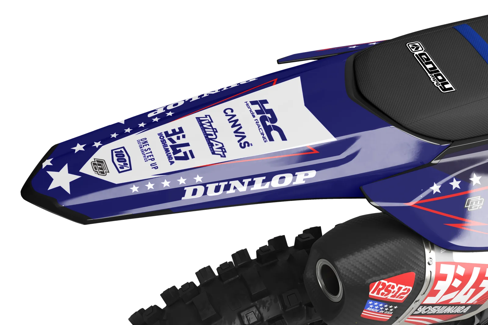 Honda 2025 USA Flag Graphics Kit