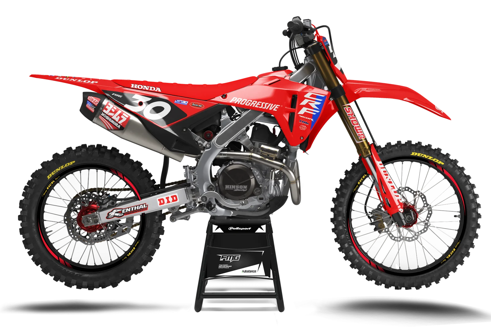 Progressive Honda Graphics Kit