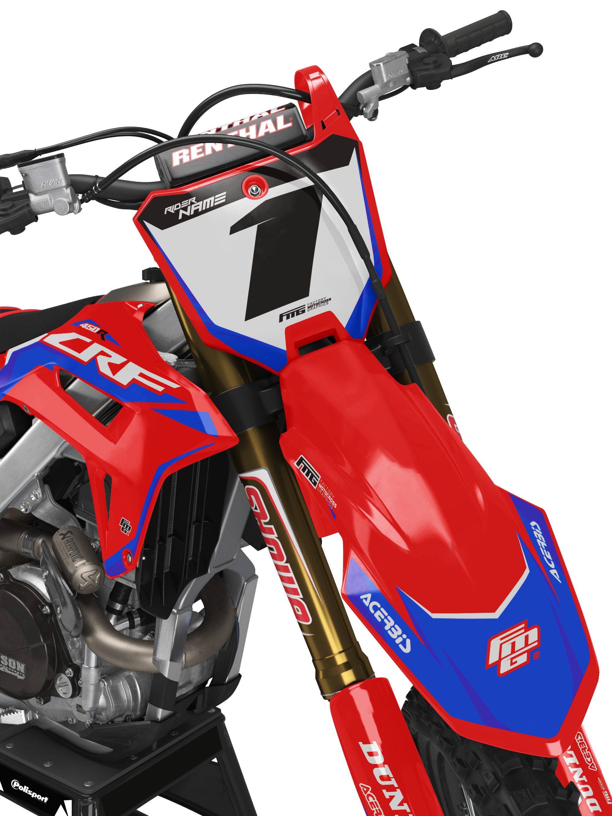 Honda 2024 Factory Race Graphics Kit