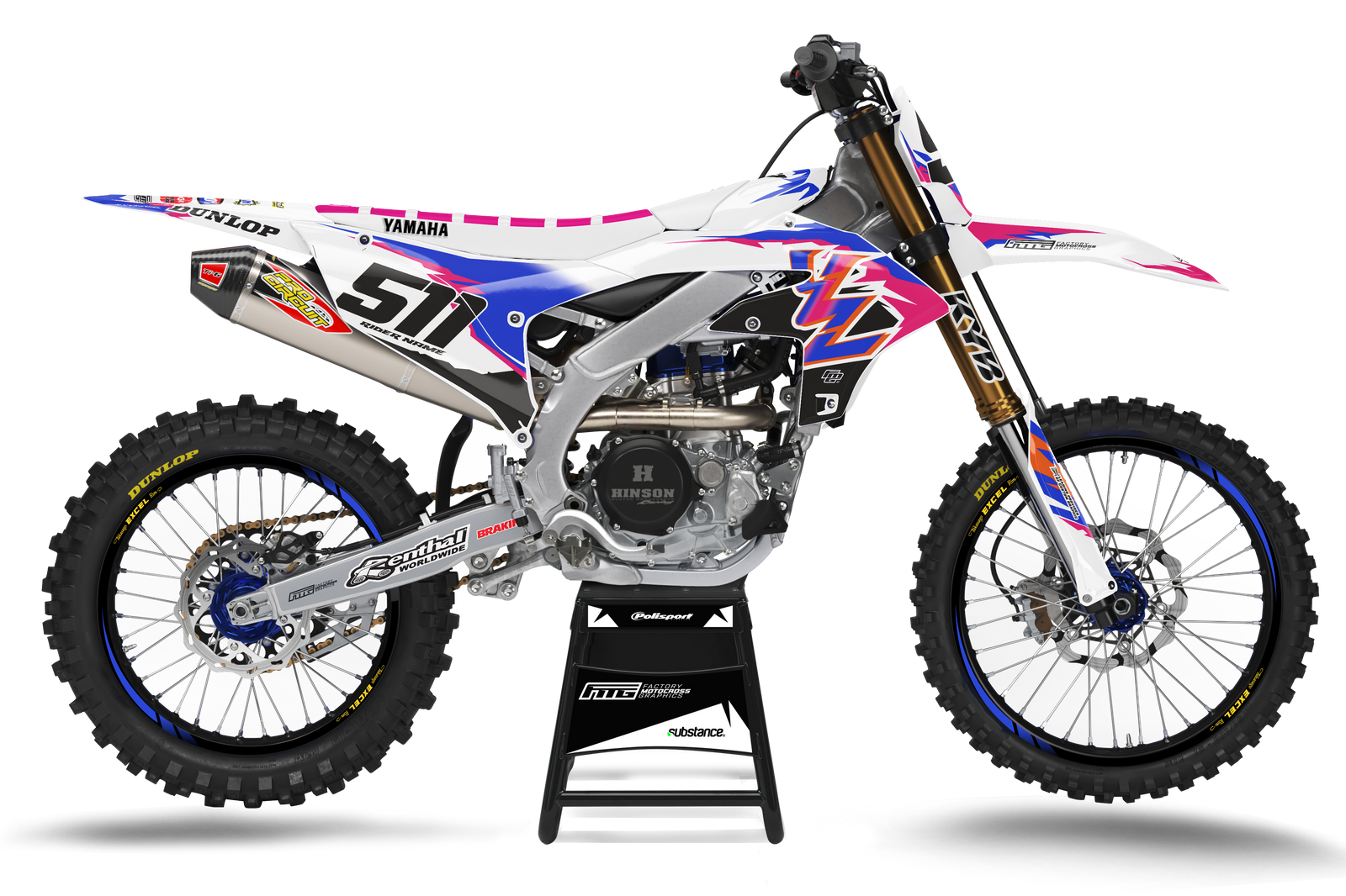 Yamaha Anniversary Factory Graphics Kit