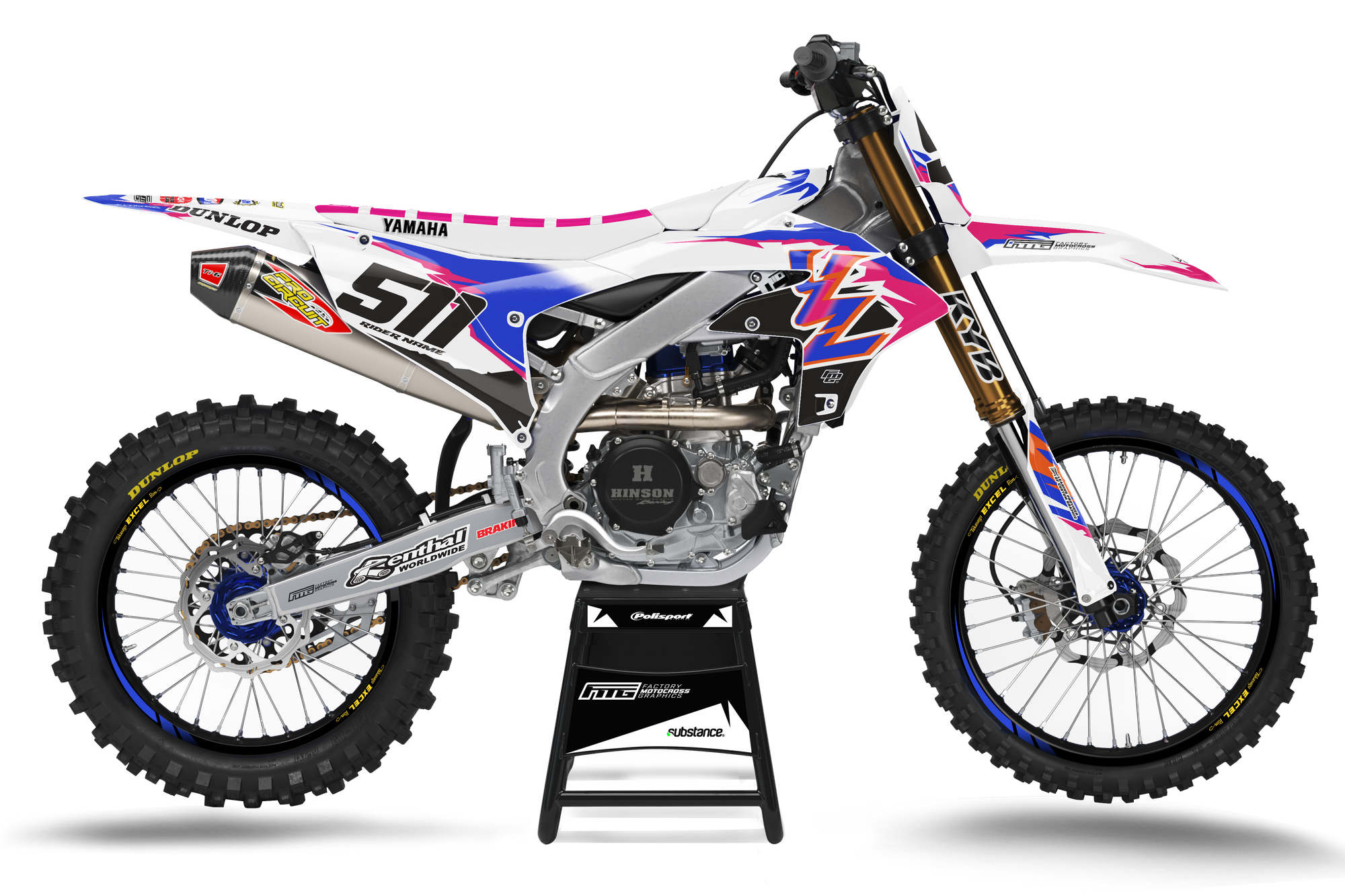 Yamaha Anniversary Factory Graphics Kit