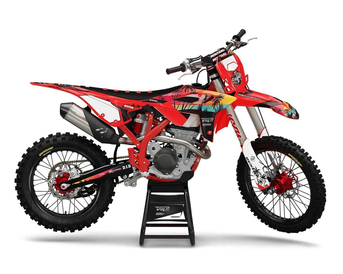 Beta Cali Red Graphics Kit