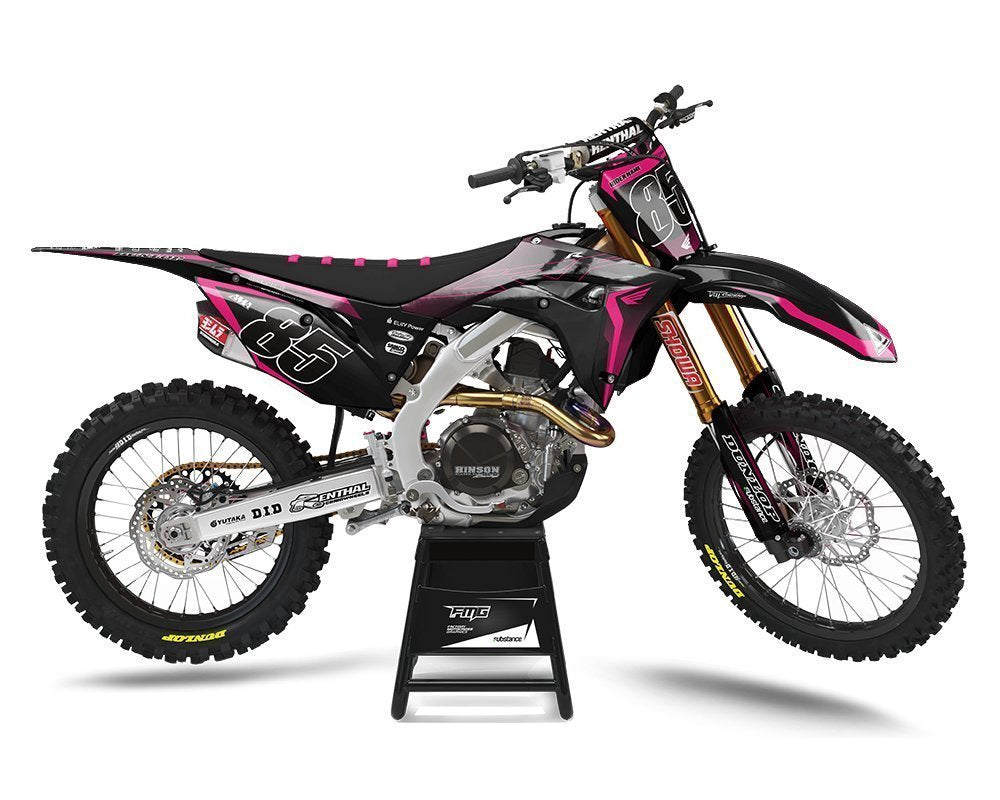 Honda Pink Nightrider Graphics Kit