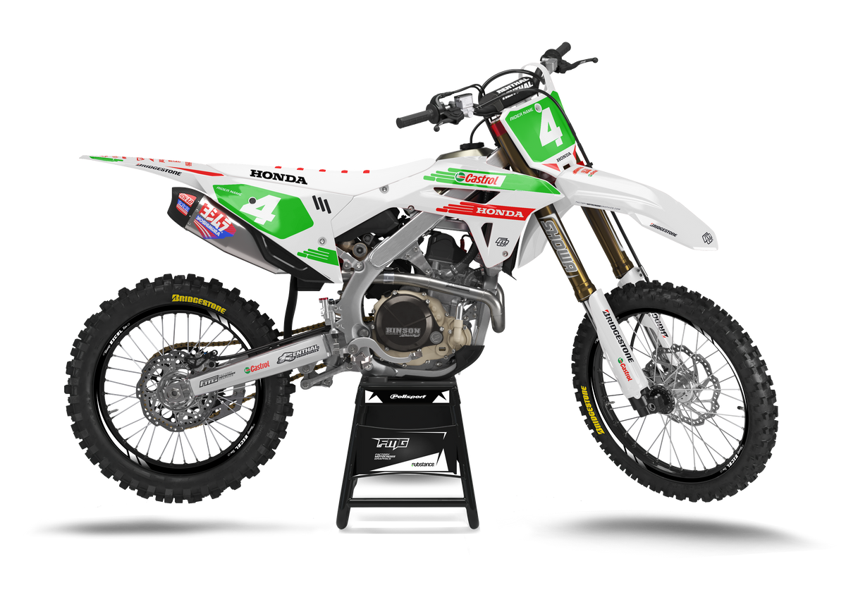 Honda Castrol Factory Graphics Kit