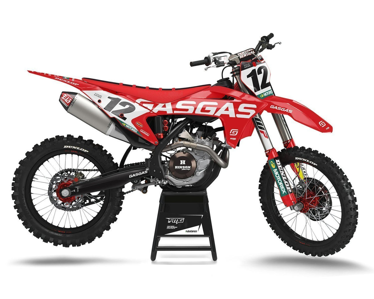 Gas Gas 2021 Red Graphics Kit