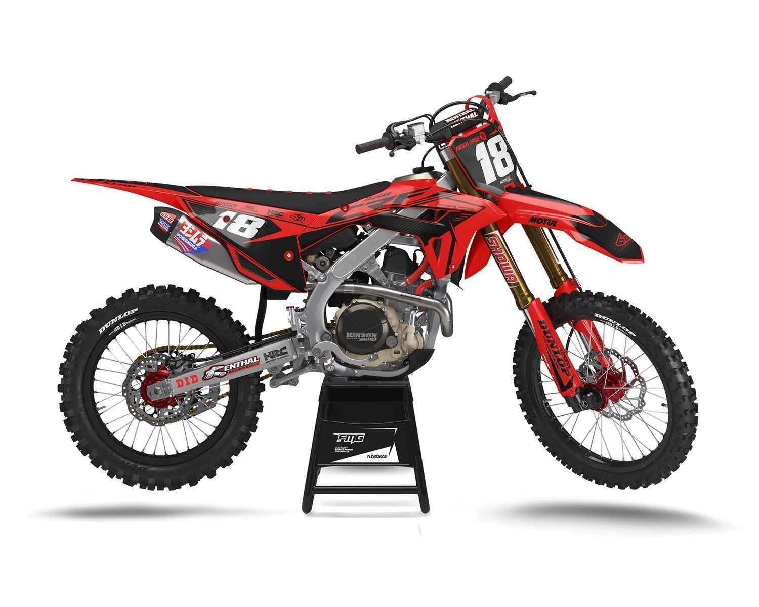 Honda CRF450 2021 Custom MX Graphics