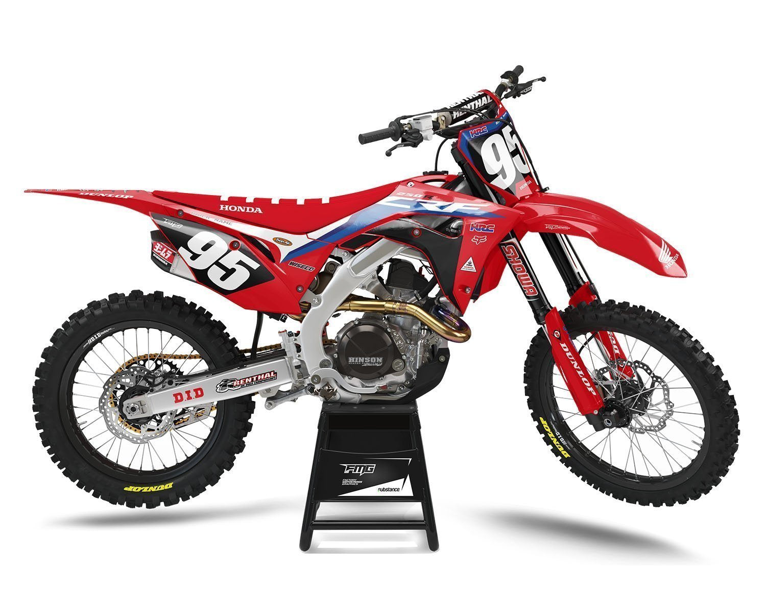 HRC Honda Graphics Kit