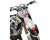 Honda White Sprint Graphics Kit