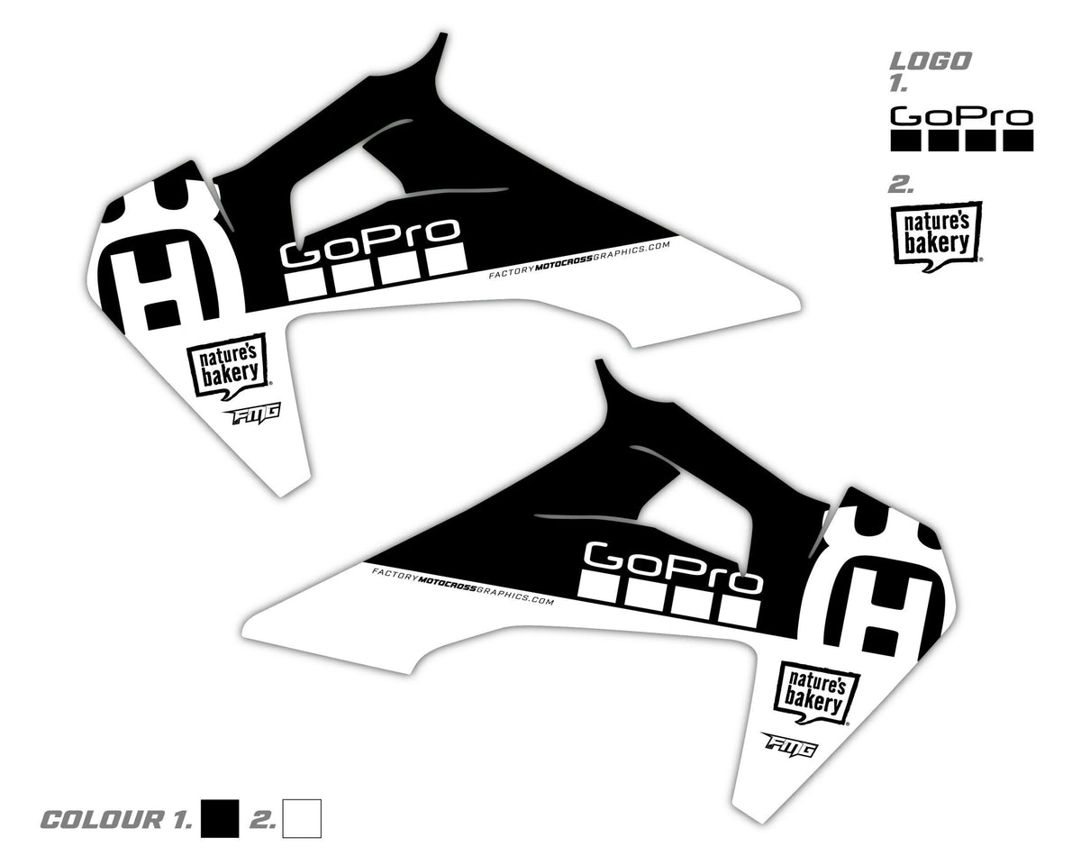 Husqvarna Radiator Shroud Graphic FC