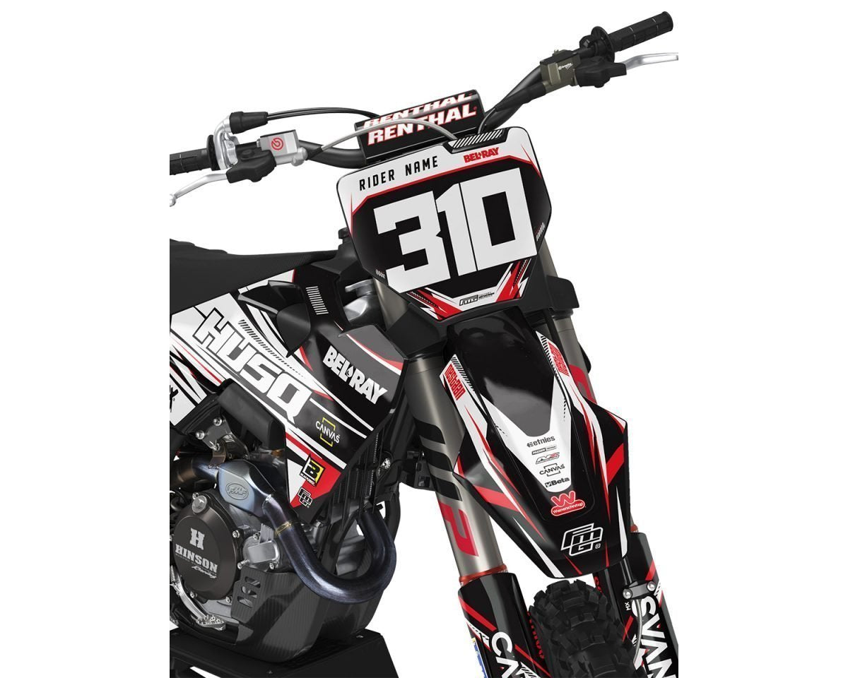 Husqvarna Red Target Graphics Kit