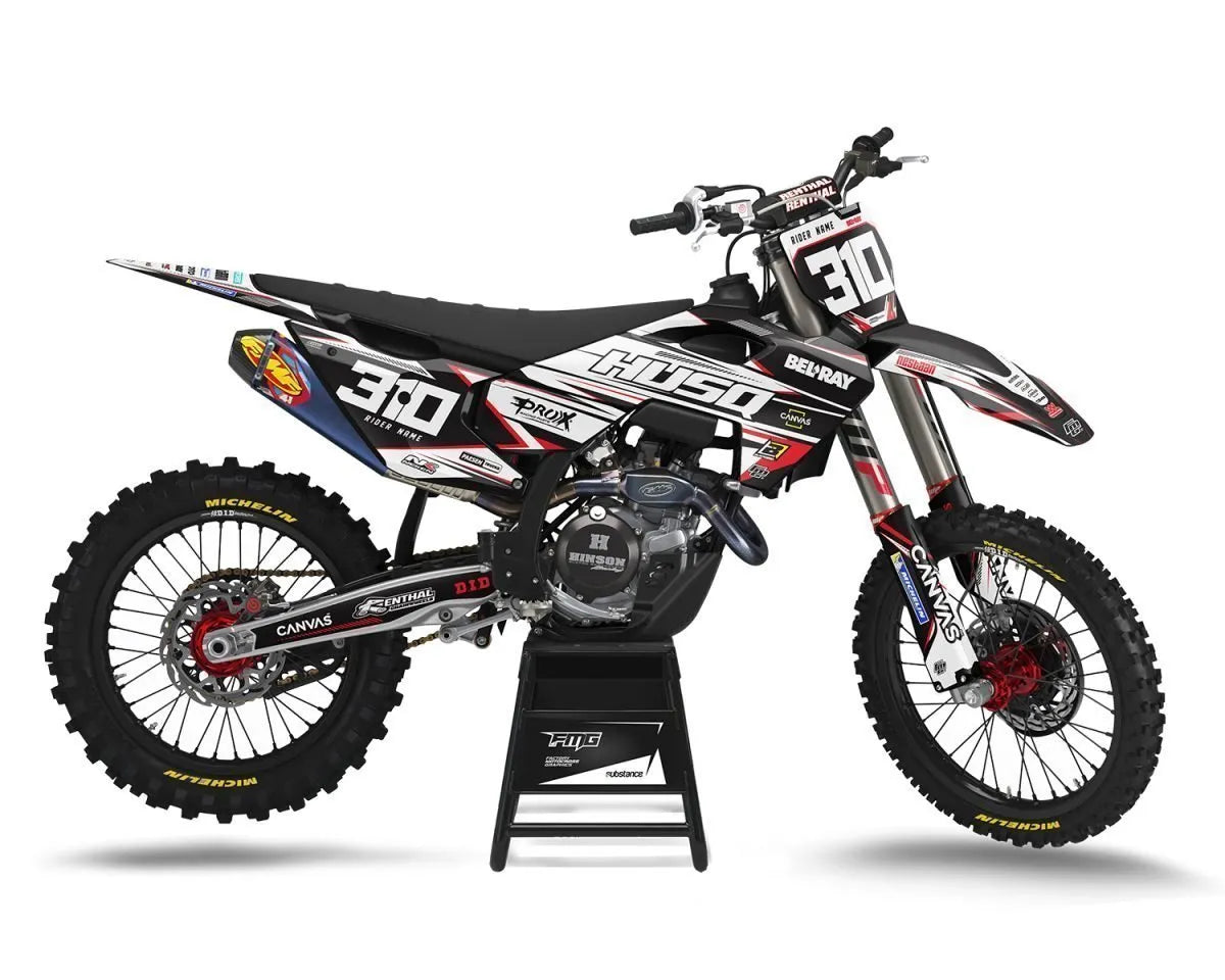 Husqvarna Red Target Graphics Kit