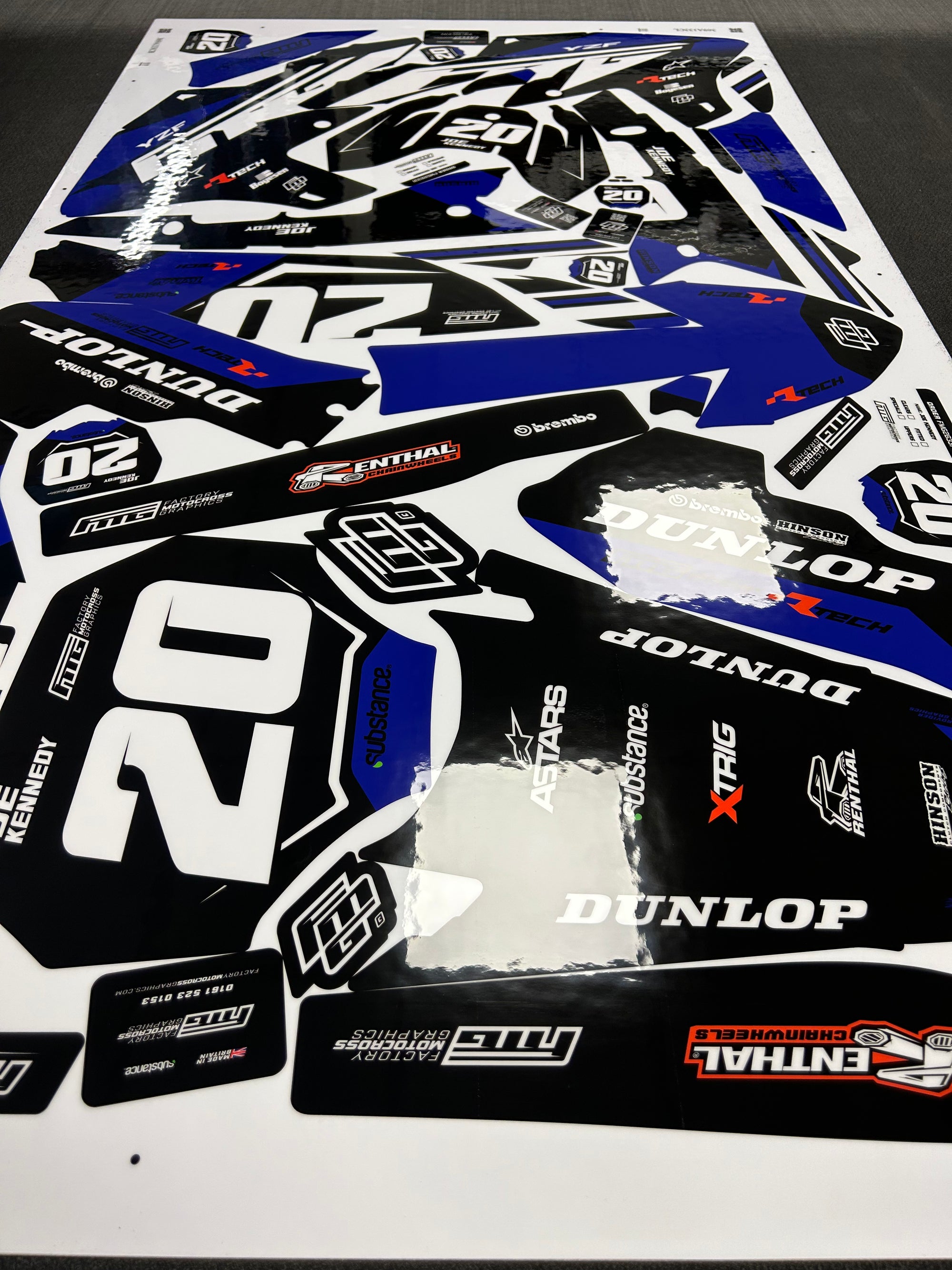 Yamaha Hybrid Factory Graphics Kit