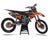 KTM Orange Comet Graphics Kit