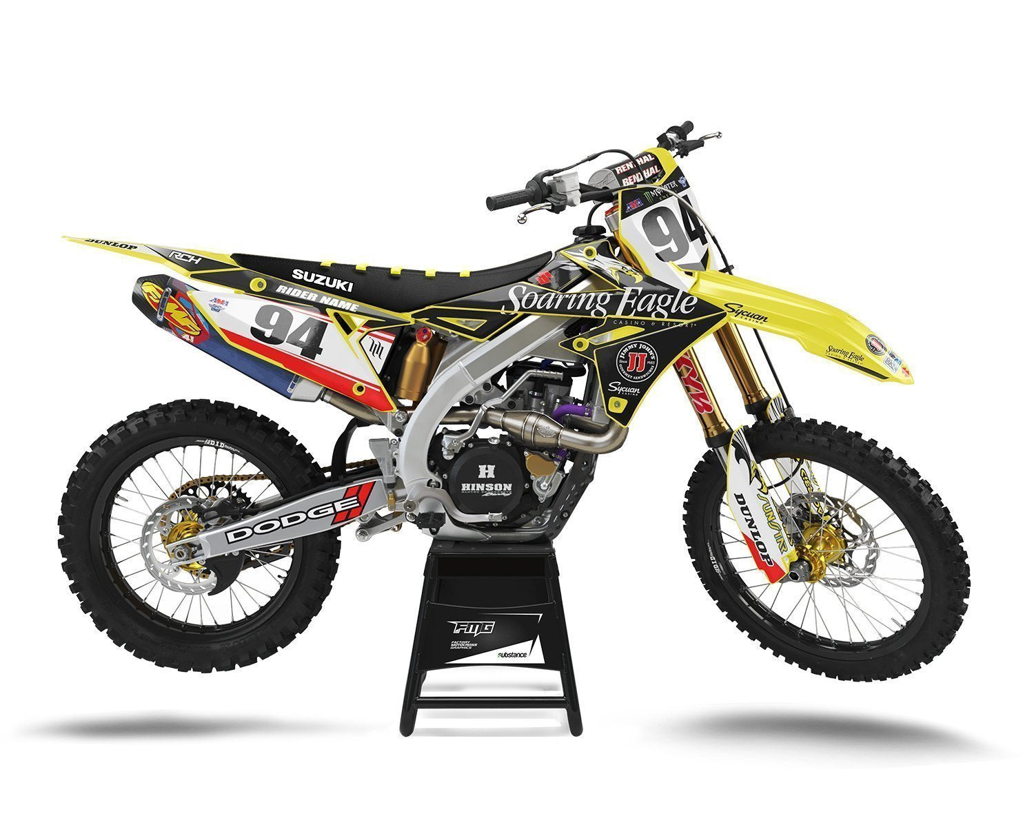 Custom Suzuki Eagle Graphics