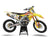 Yellow Custom Suzuki Graphics Kit