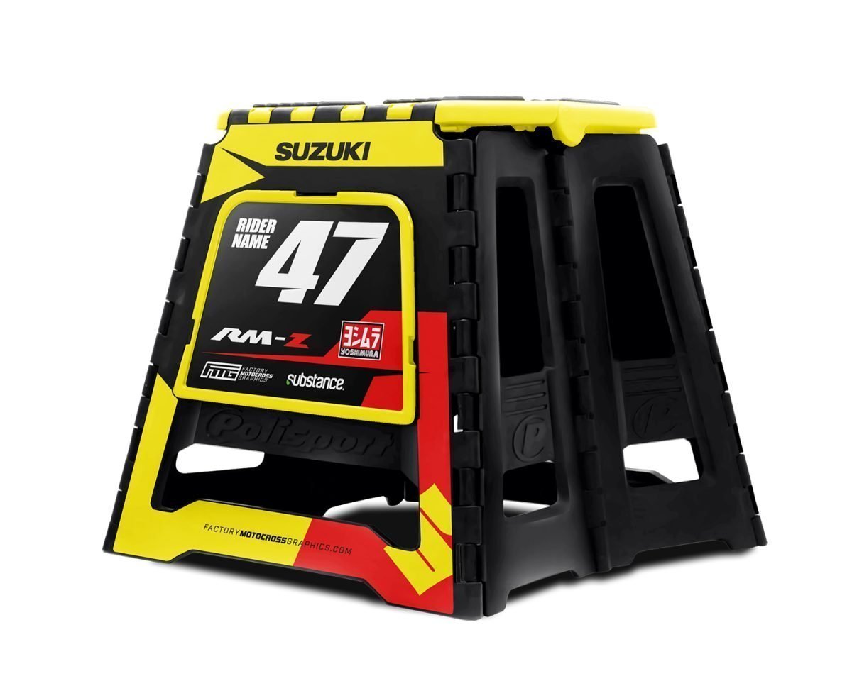 Polisport Suzuki Yellow Stand