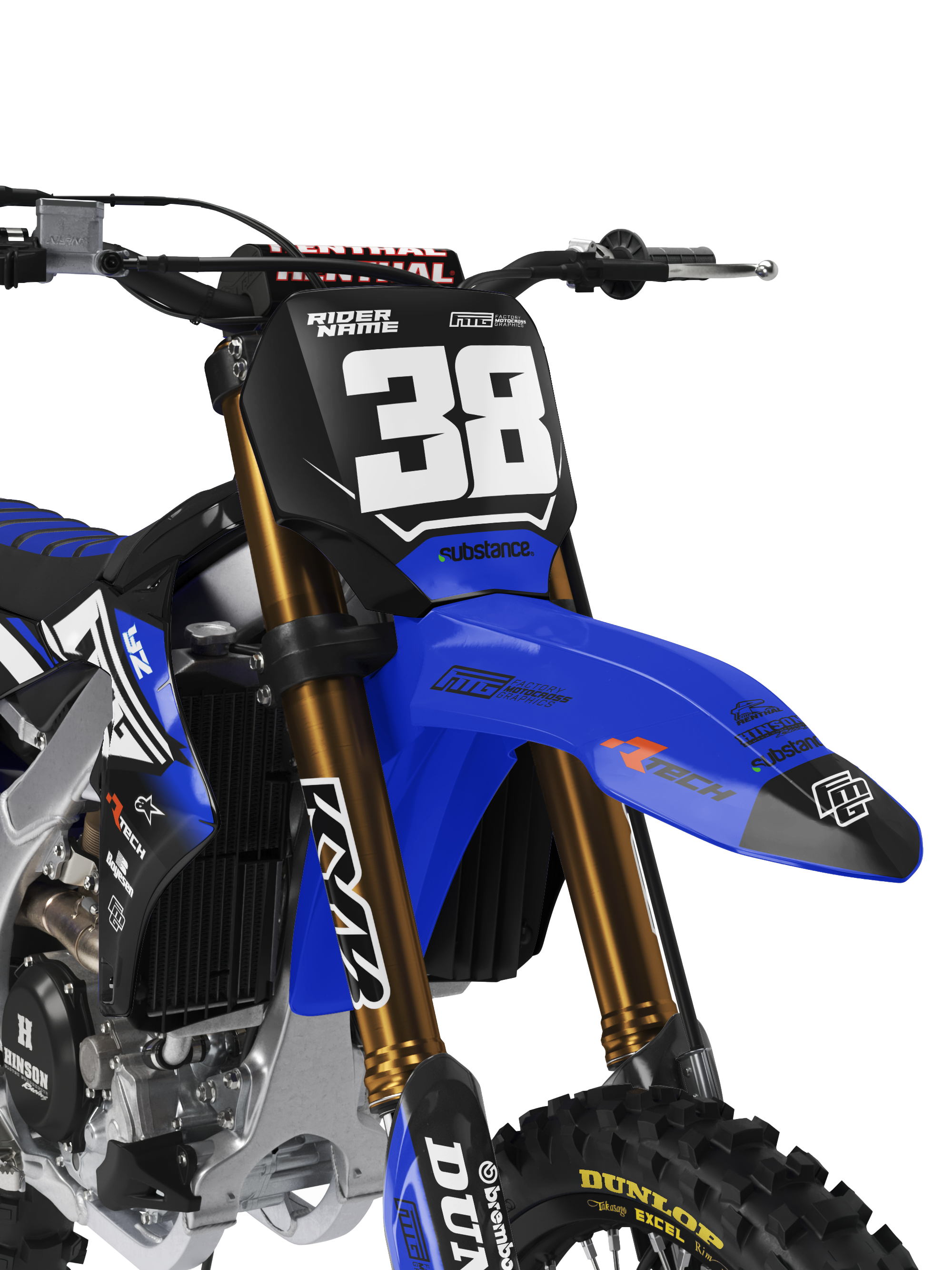 Yamaha Hybrid Factory Graphics Kit