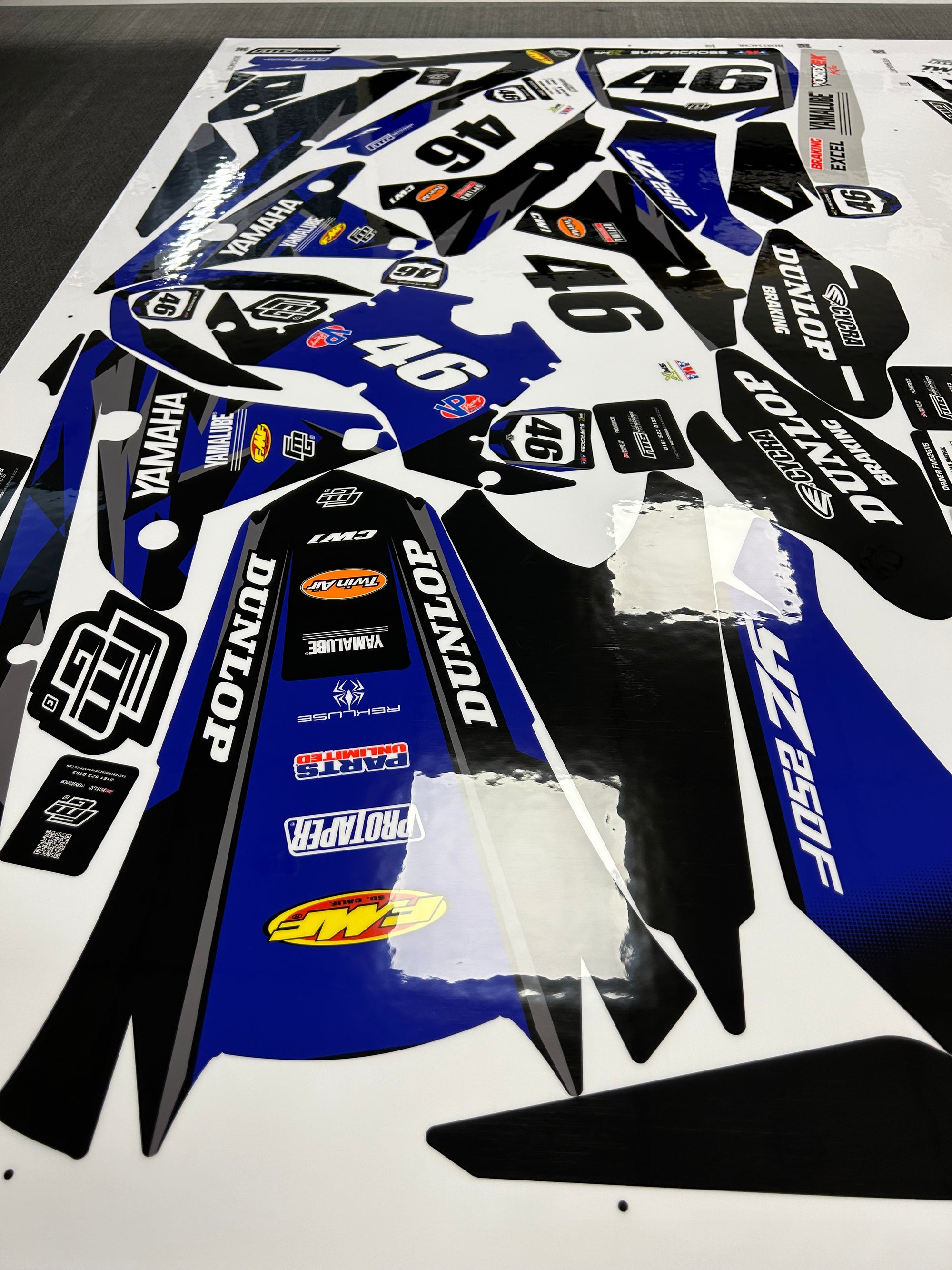 Yamaha YZF Factory Graphics Kit