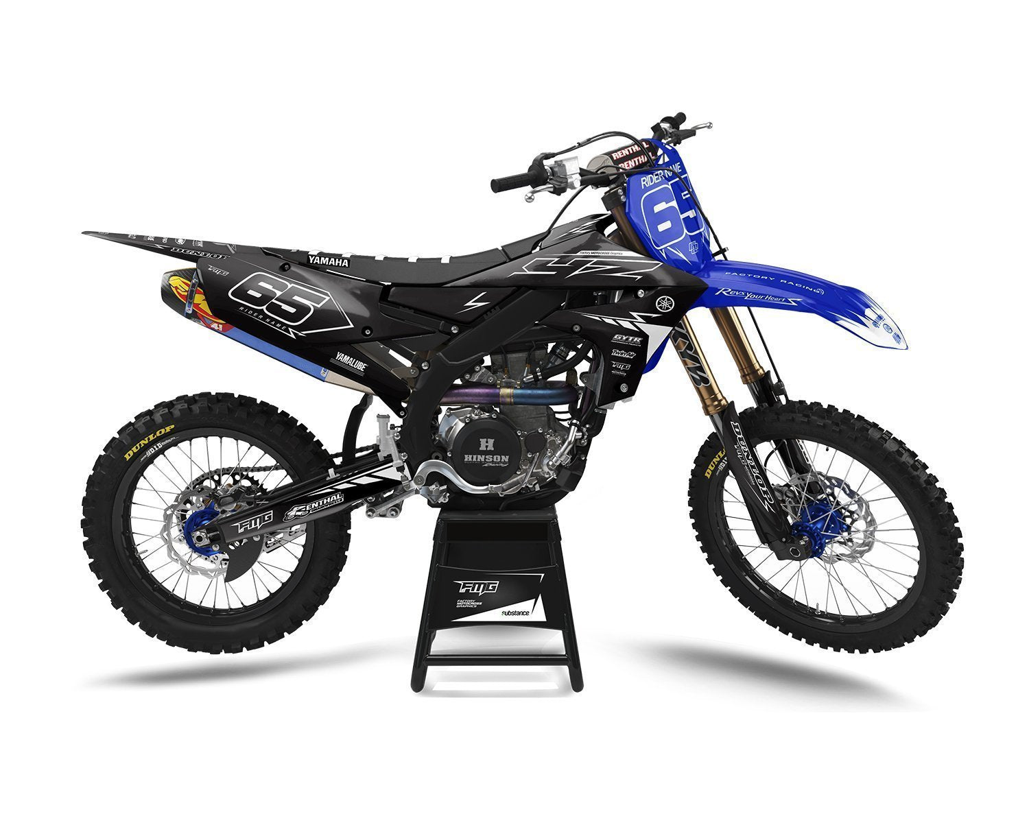 YZF250 YZF450 2022 2023 MX Decals