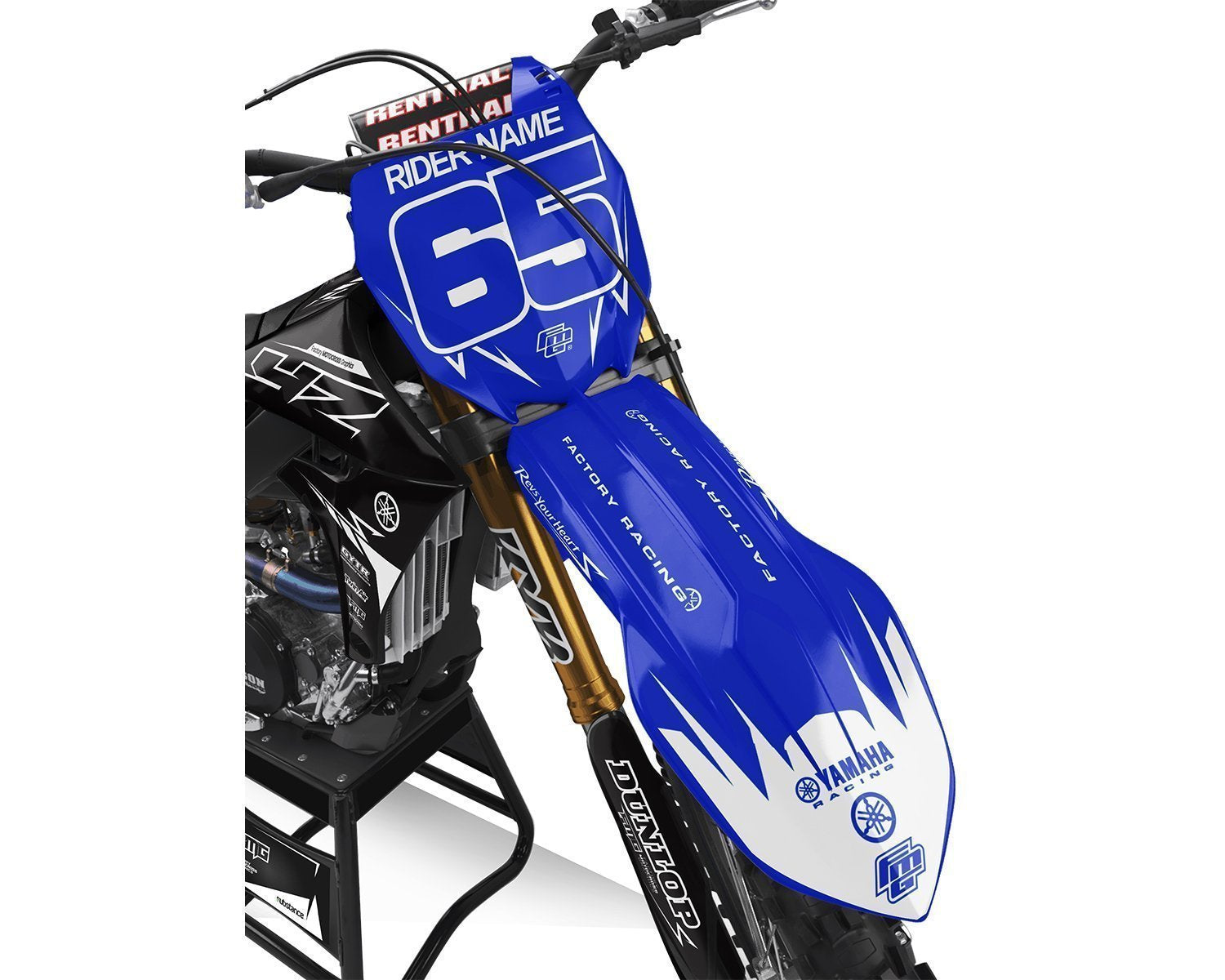 Yamaha Black Sabre Graphics Kit