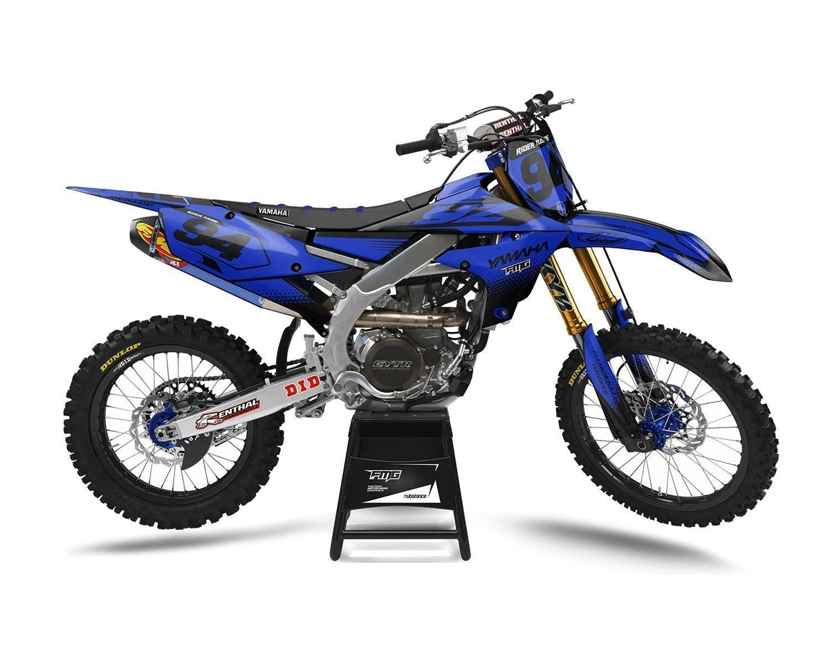 Blue Yamaha Graphics