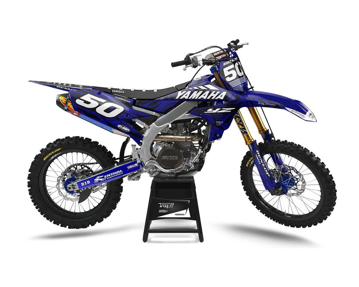 Yamaha Blue Camo Graphics Kit