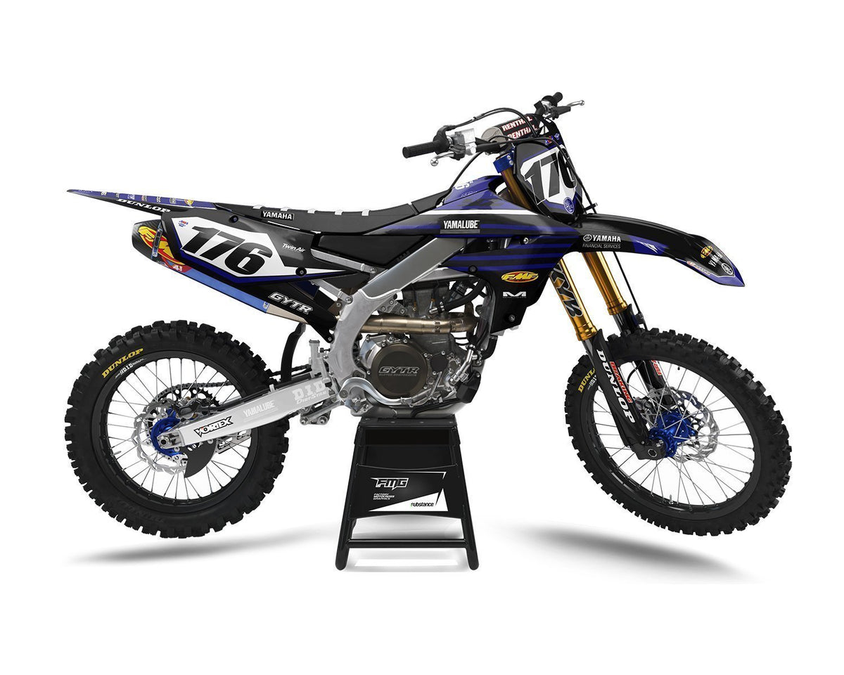 Yamaha Blue Graphics Kit