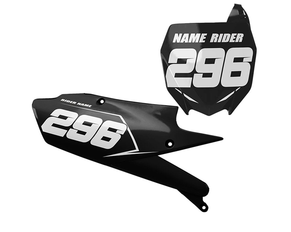 Black Yamaha SFC Number Board Graphics