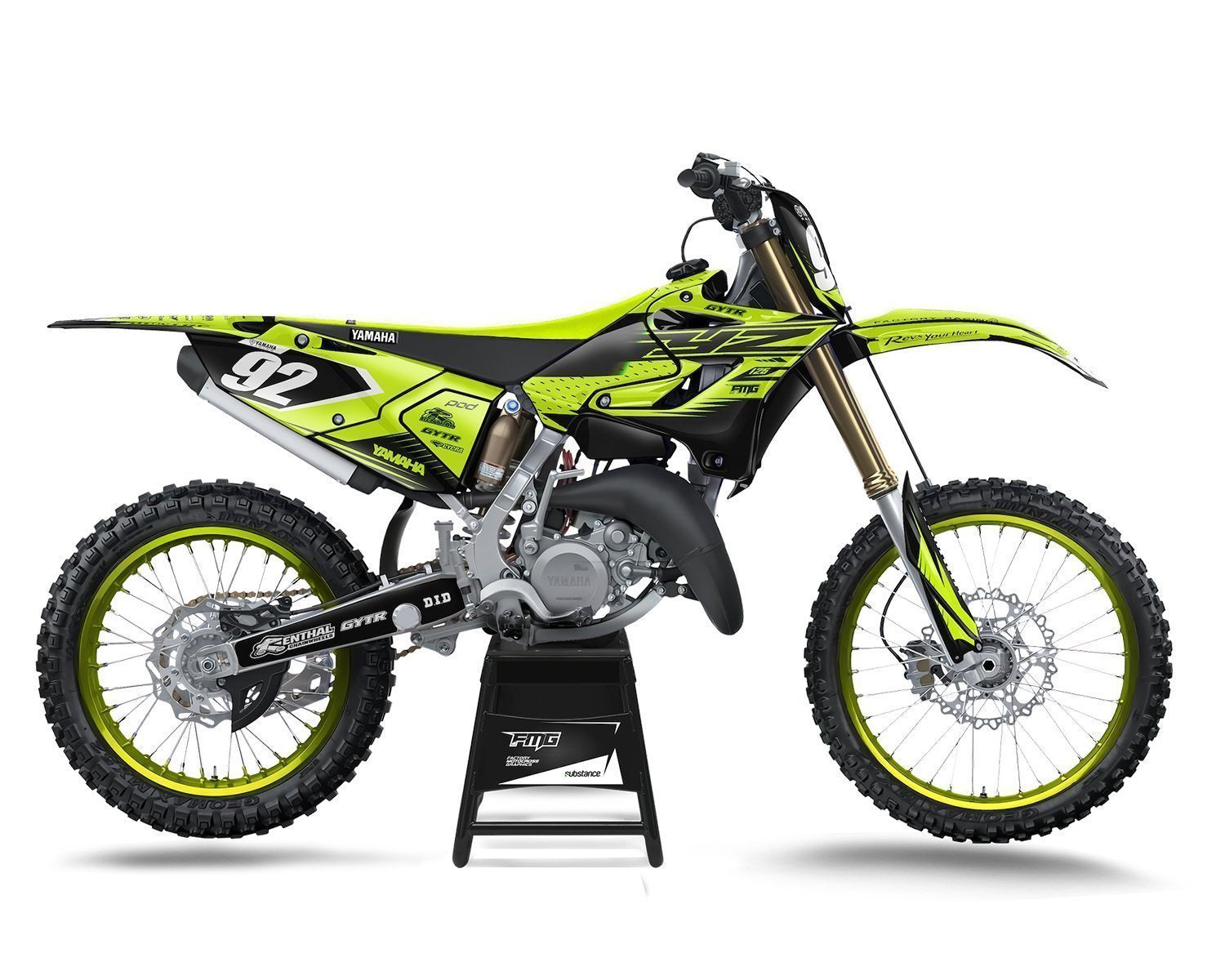 Neon Yamaha Graphics