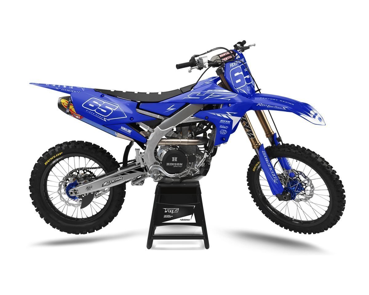 Yamaha Blue Sabre Graphics Kit