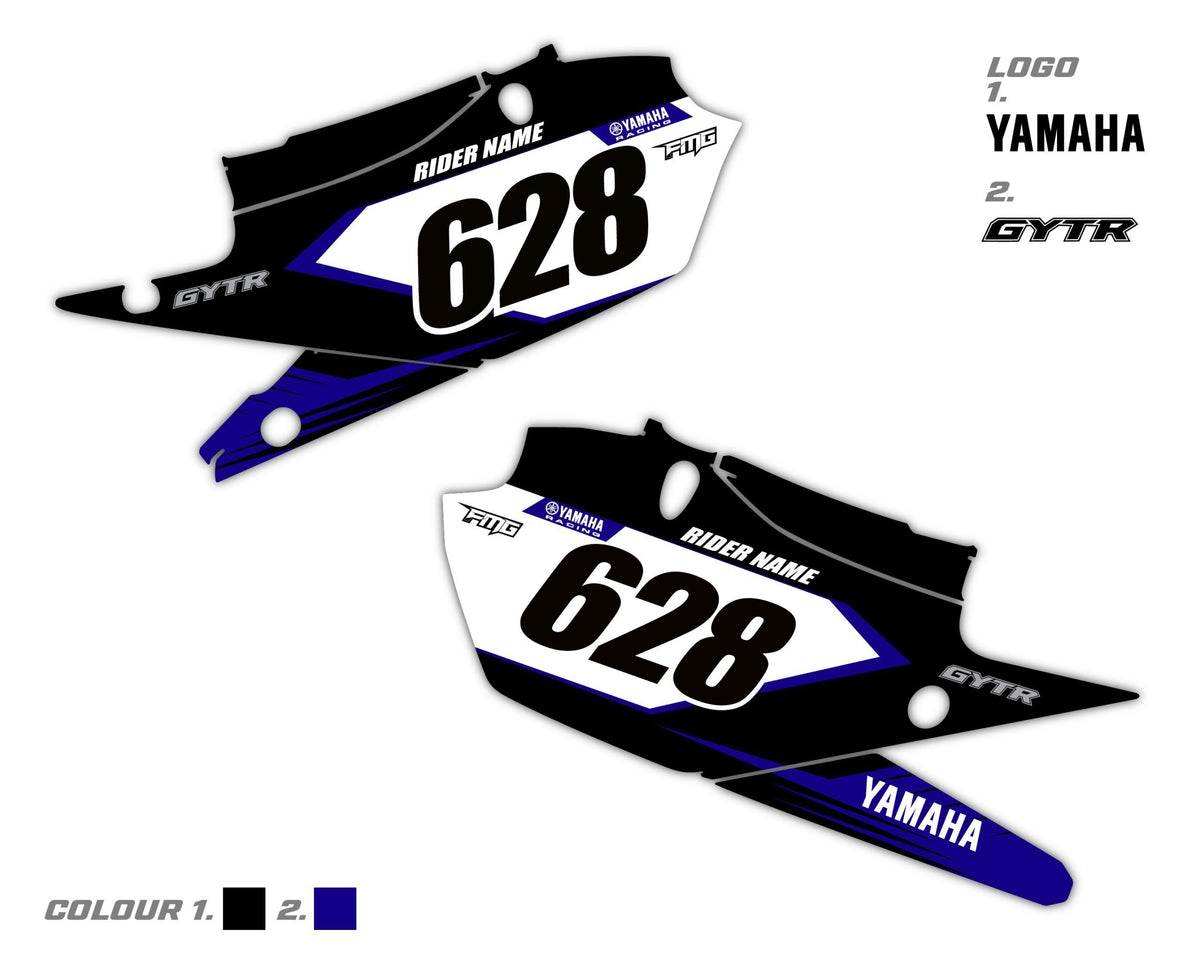 Yamaha YZF Side Panel Decals