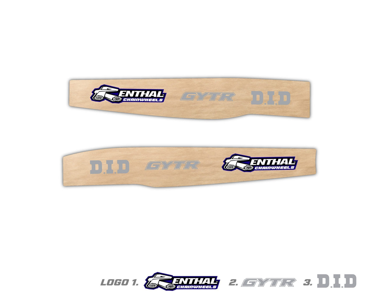 Yamaha Clear Motocross Swing Arm Decals