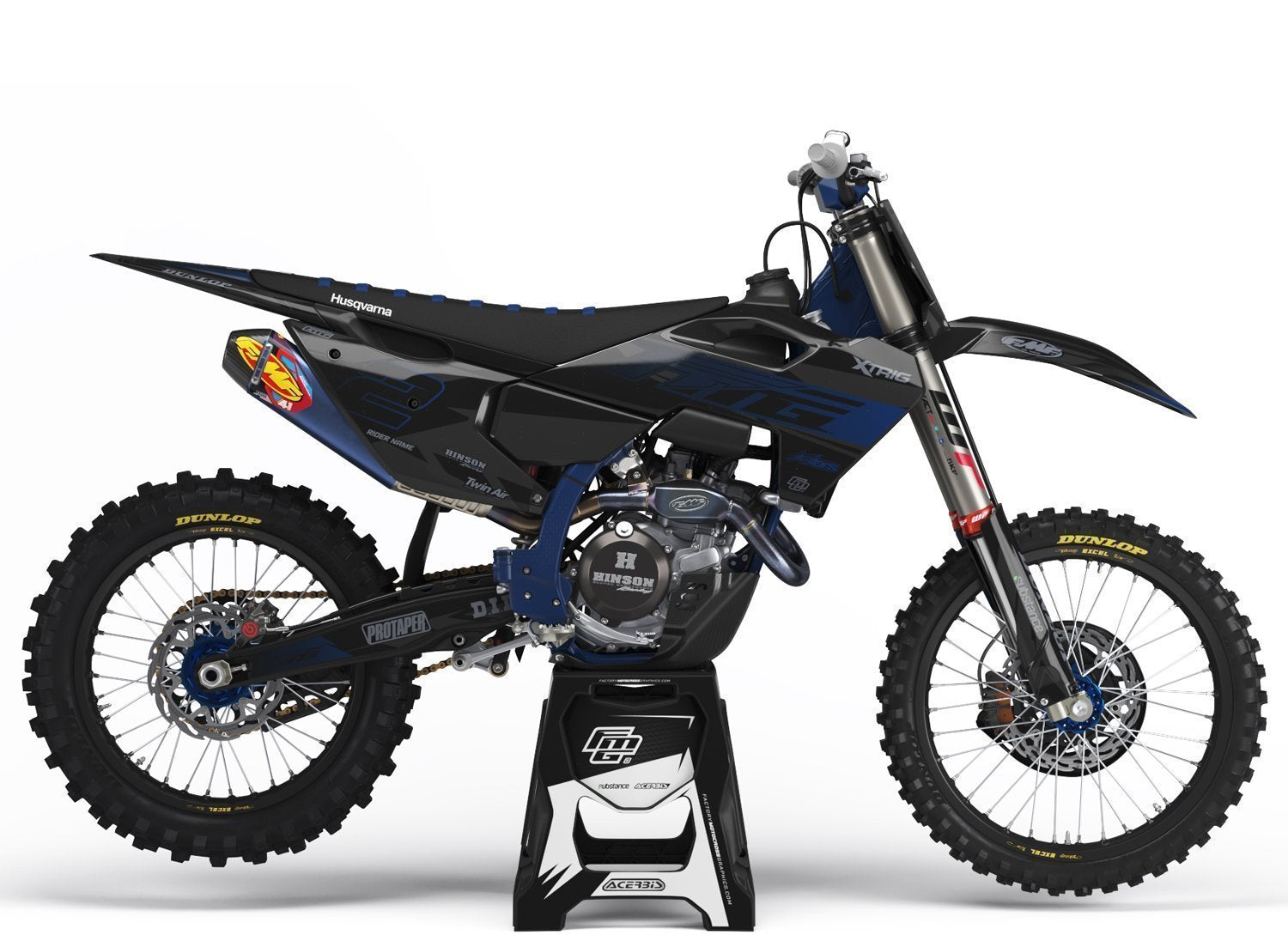 Husqvarna Husky Black Stealth Graphics Kit